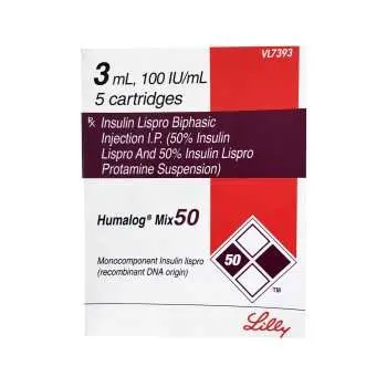 Humalog Mix50 Cartridges (100 UnitsmL)