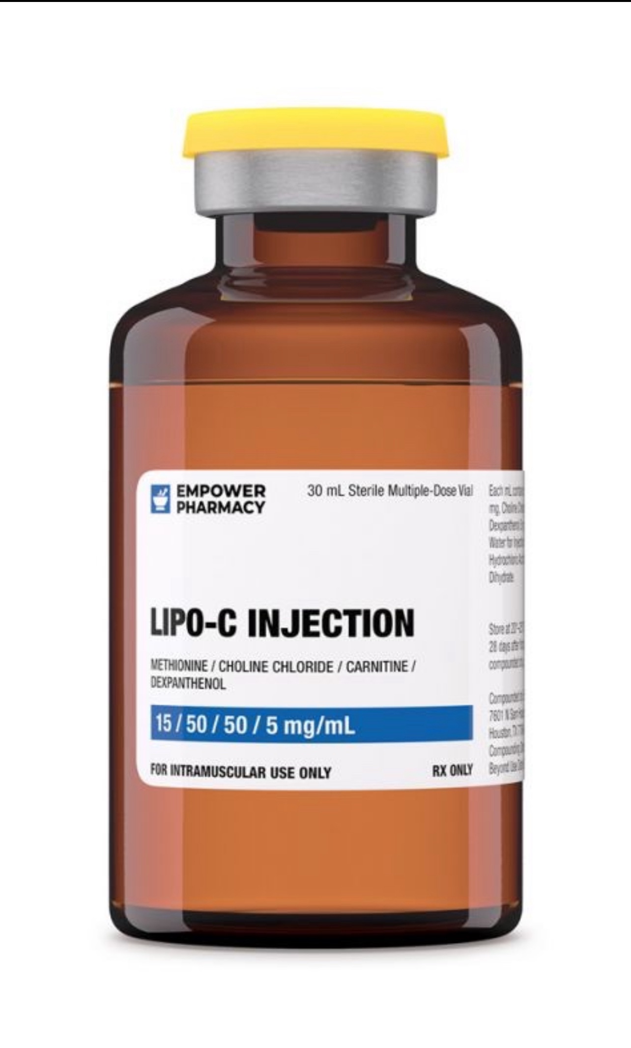 img_1024 Lipo-C Injection (Methionine / Choline Chloride / Carnitine / Dexpanthenol) - Image 1